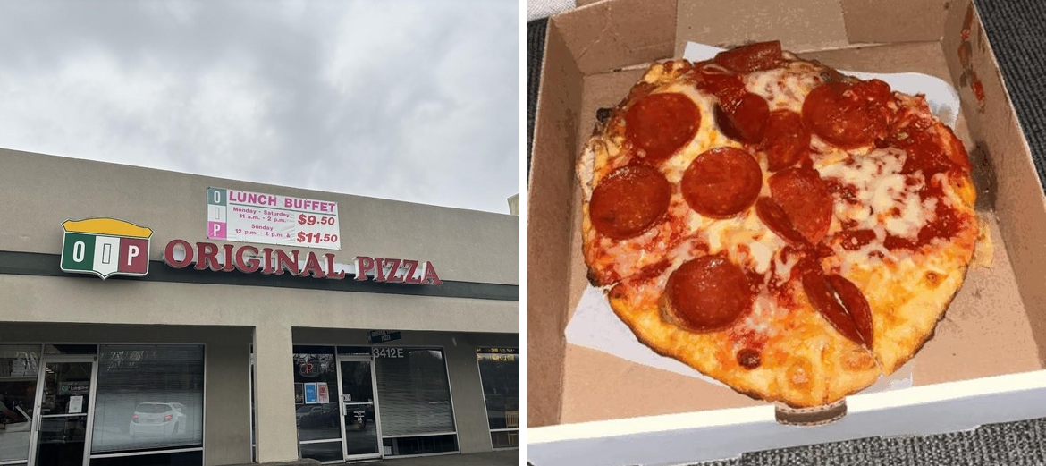 Original Italian Pizza Menu